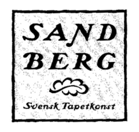 SANDBERG Svensk Tapetkonst Logo (EUIPO, 02.02.2006)