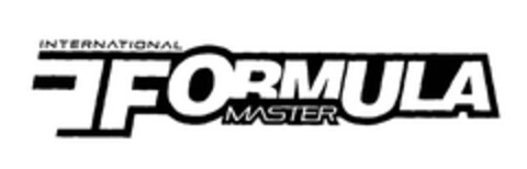 INTERNATIONAL FORMULA MASTER Logo (EUIPO, 30.09.2006)