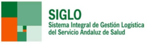 SIGLO Sistema Integral de Gestión Logística del Servicio Andaluz de Salud Logo (EUIPO, 05.03.2007)