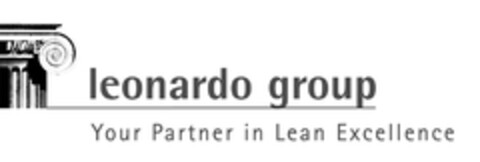 leonardo group Your Partner in Lean Excellence Logo (EUIPO, 12.09.2007)