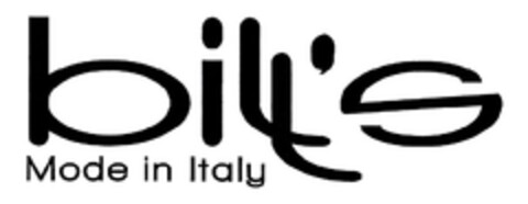 bill's Mode in Italy Logo (EUIPO, 24.03.2009)