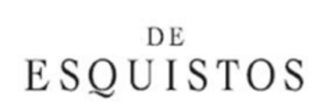 DE ESQUISTOS Logo (EUIPO, 13.09.2010)