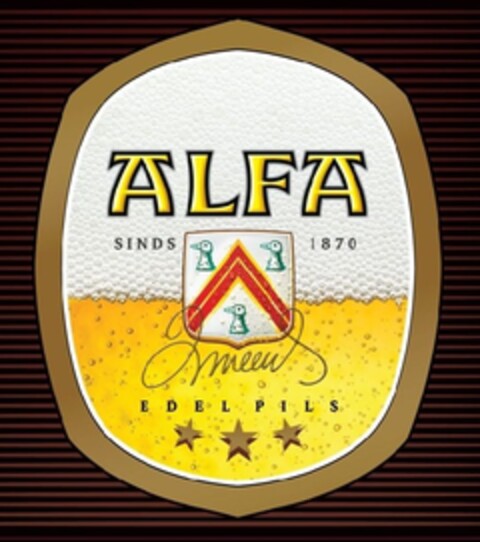 ALFA Edel Pils Logo (EUIPO, 31.03.2011)