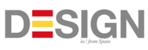 DESIGN in/from Spain Logo (EUIPO, 13.02.2013)