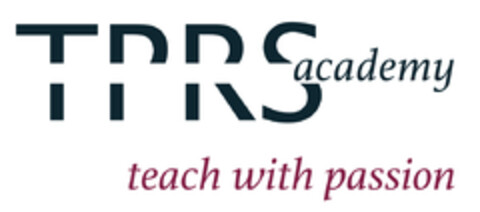 TPRS Academy, teach with passion Logo (EUIPO, 14.12.2015)