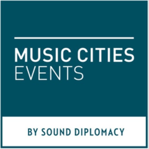 MUSIC CITIES EVENTS BY SOUND DIPLOMACY Logo (EUIPO, 07.11.2016)