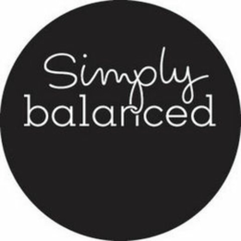 SIMPLY BALANCED Logo (EUIPO, 09.12.2016)