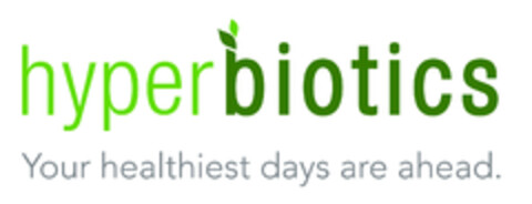 hyperbiotics Your healthiest days are ahead. Logo (EUIPO, 03/23/2017)