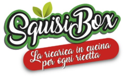 SQUISIBOX LA RICARICA IN CUCINA PER OGNI RICETTA Logo (EUIPO, 24.04.2017)