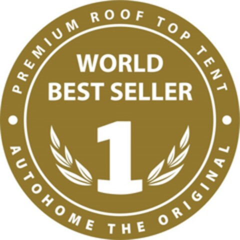 PREMIUM ROOF TOP TENT AUTOHOME THE ORIGINAL WORLD BEST SELLER 1 Logo (EUIPO, 14.07.2017)