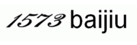 1573 baijiu Logo (EUIPO, 31.07.2018)