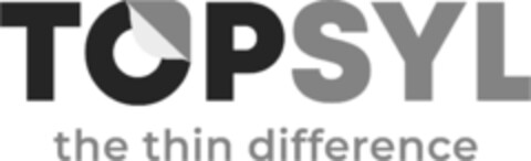 TOPSYL the thin difference Logo (EUIPO, 22.10.2019)