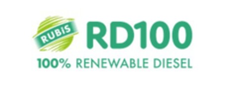 RUBIS RD100 100% RENEWABLE DIESEL Logo (EUIPO, 18.03.2021)