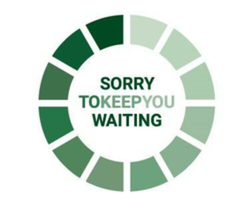 SORRY TO KEEP YOU WAITING Logo (EUIPO, 13.05.2021)