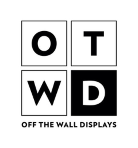 OTWD OFF THE WALL DISPLAYS Logo (EUIPO, 22.11.2022)