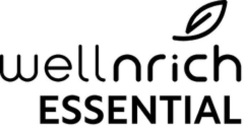 WELLNRICH ESSENTIAL Logo (EUIPO, 07.02.2024)