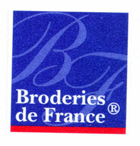 Broderies de France Logo (EUIPO, 13.09.1996)