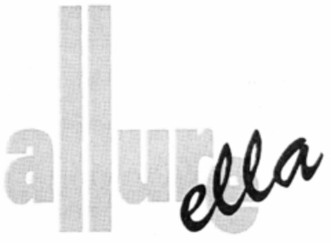 allure ella Logo (EUIPO, 12.02.1999)