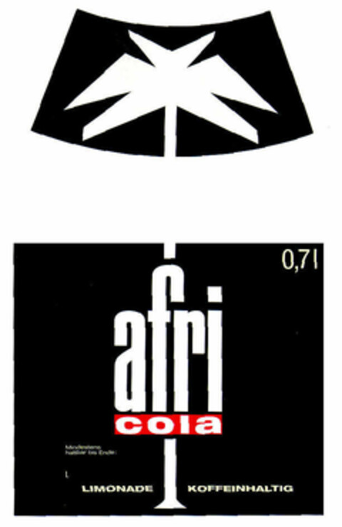 africola LIMONADE KOFFEINHALTIG Logo (EUIPO, 05/17/1999)