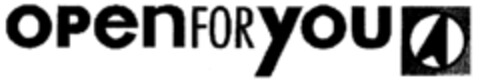 OpenFORyou Logo (EUIPO, 07.10.1999)