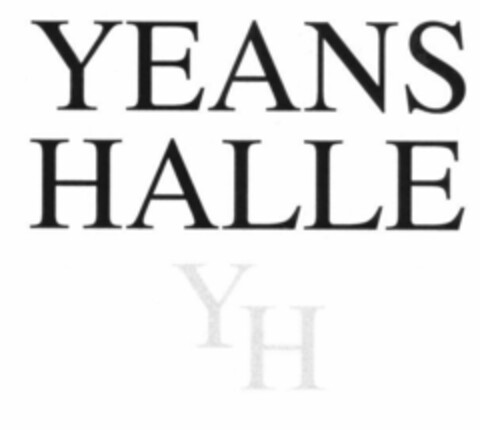 YEANS HALLE Y H Logo (EUIPO, 13.02.2001)