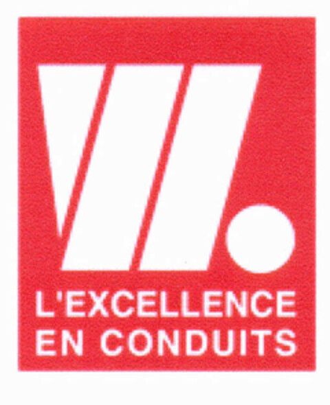 W. L'EXCELLENCE EN CONDUITS Logo (EUIPO, 02.08.2001)