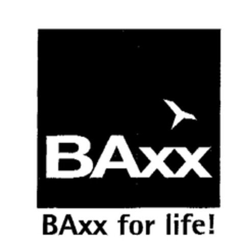 BAxx BAxx for life! Logo (EUIPO, 11.11.2003)