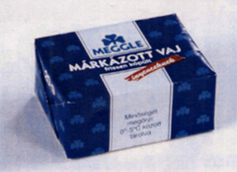 MEGGLE MÁRKÁZOTT VAJ Logo (EUIPO, 31.10.2003)