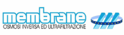 membrane OSMOSI INVERSA ED ULTRAFILTRAZIONE Logo (EUIPO, 12/23/2003)