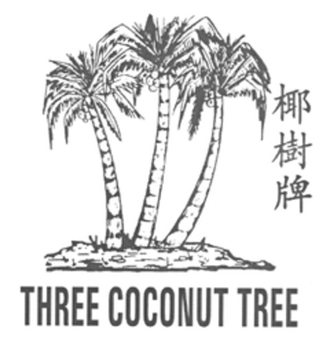 THREE COCONUT TREE Logo (EUIPO, 13.05.2004)