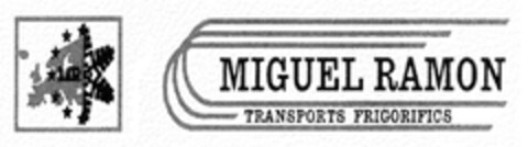 MIGUEL RAMON TRANSPORTS FRIGORIFICS Logo (EUIPO, 31.08.2004)