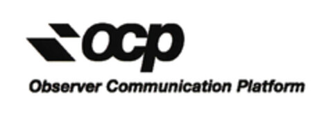 ocp Observer Communication Platform Logo (EUIPO, 08/31/2005)