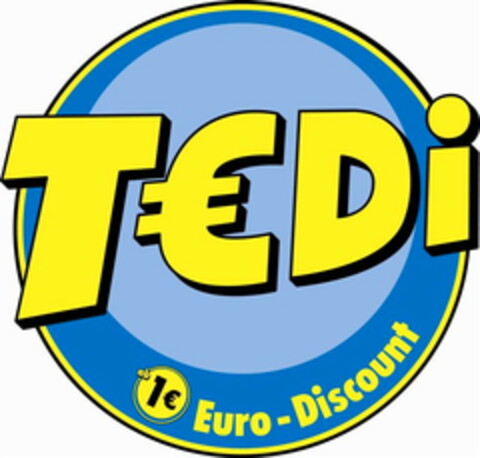 T€Di 1€ Euro-Discount Logo (EUIPO, 09/30/2008)