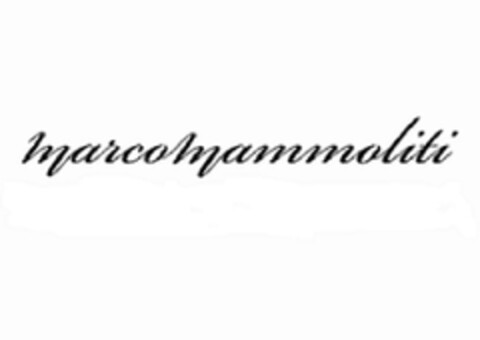 MARCOMAMMOLITI Logo (EUIPO, 12/09/2010)