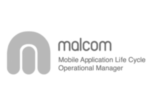 MALCOM MOBILE APPLICATION LIFE CYCLE OPERATIONAL MANAGER Logo (EUIPO, 28.09.2011)