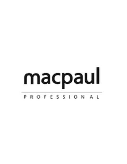 macpaul professional Logo (EUIPO, 27.07.2012)