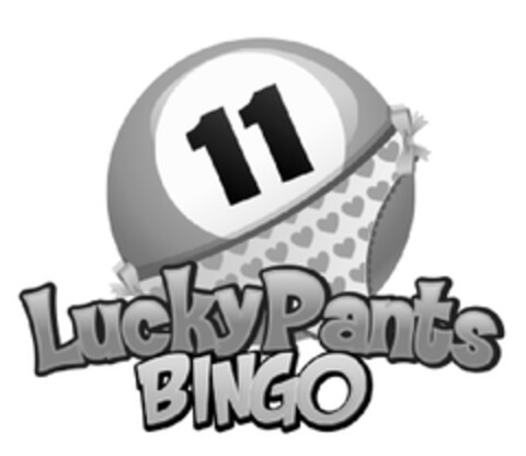 11 Lucky Pants BINGO Logo (EUIPO, 01/11/2013)
