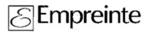 E EMPREINTE Logo (EUIPO, 12.07.2013)