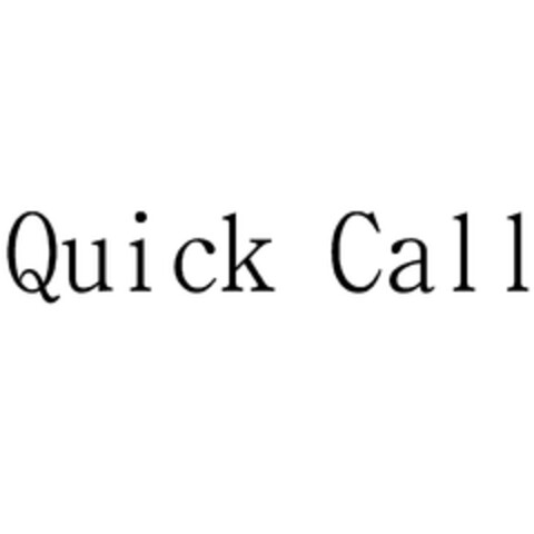 Quick Call Logo (EUIPO, 08/07/2013)