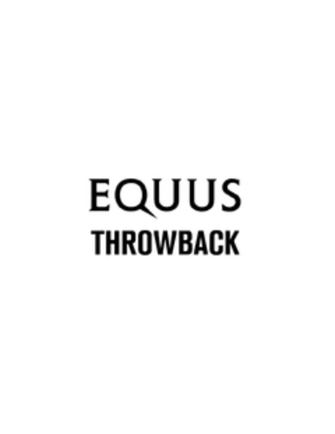 EQUUS THROWBACK Logo (EUIPO, 04.08.2014)