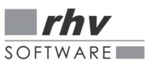 rhv SOFTWARE Logo (EUIPO, 12.09.2014)