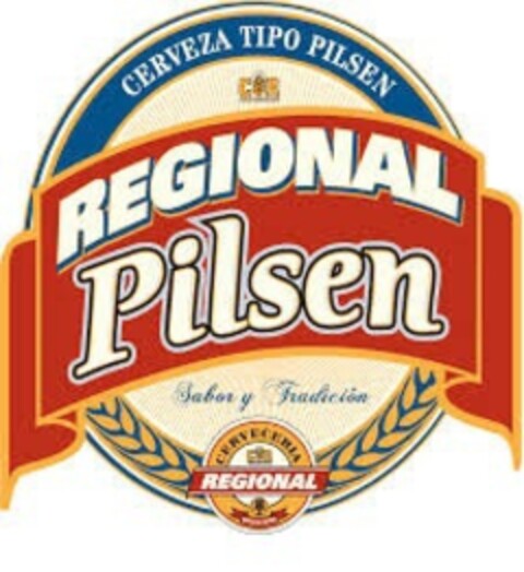 CERVEZA TIPO PILSEN REGIONAL PILSEN SABOR Y TRADICIÓN  CERVECERÍA REGIONAL Logo (EUIPO, 19.03.2015)