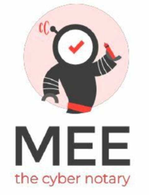 MEE the cyber notary Logo (EUIPO, 04.03.2019)