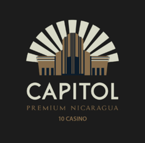 CAPITOL PREMIUM NICARAGUA 10 CASINO Logo (EUIPO, 10.07.2019)