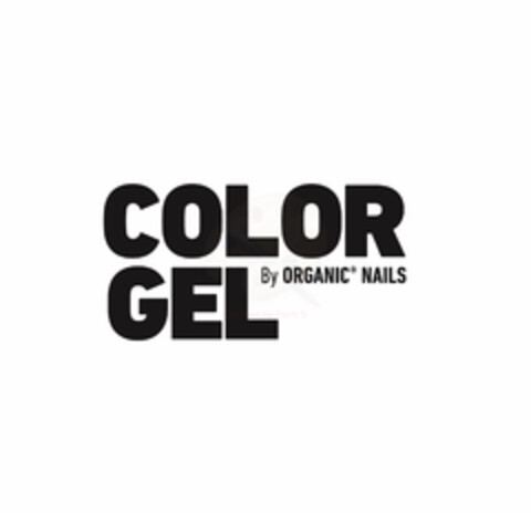 Color Gel by Organic Nails Logo (EUIPO, 12.10.2020)