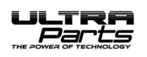 ULTRA Parts THE POWER OF TECHNOLOGY Logo (EUIPO, 29.08.2023)