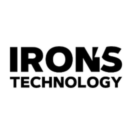 IRONS TECHNOLOGY Logo (EUIPO, 01/26/2024)