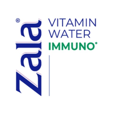 ZALA VITAMIN WATER IMMUNO* Logo (EUIPO, 03/27/2024)