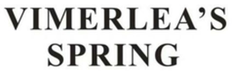 VIMERLEA'S SPRING Logo (EUIPO, 01.07.2024)