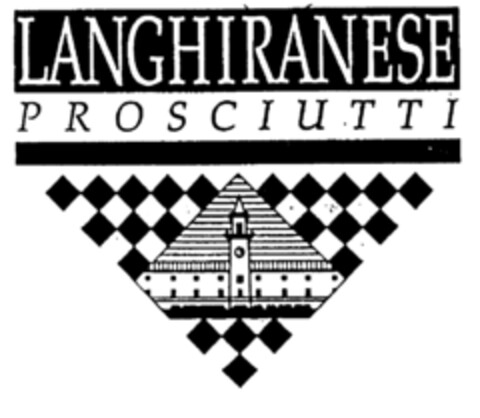 LANGHIRANESE PROSCIUTTI Logo (EUIPO, 01.04.1996)